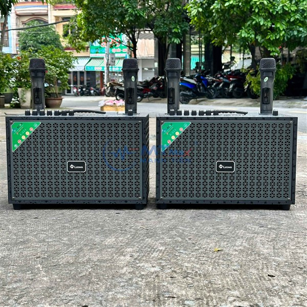 LOA KARAOKE XÁCH TAY 2 MIC LEONG L111