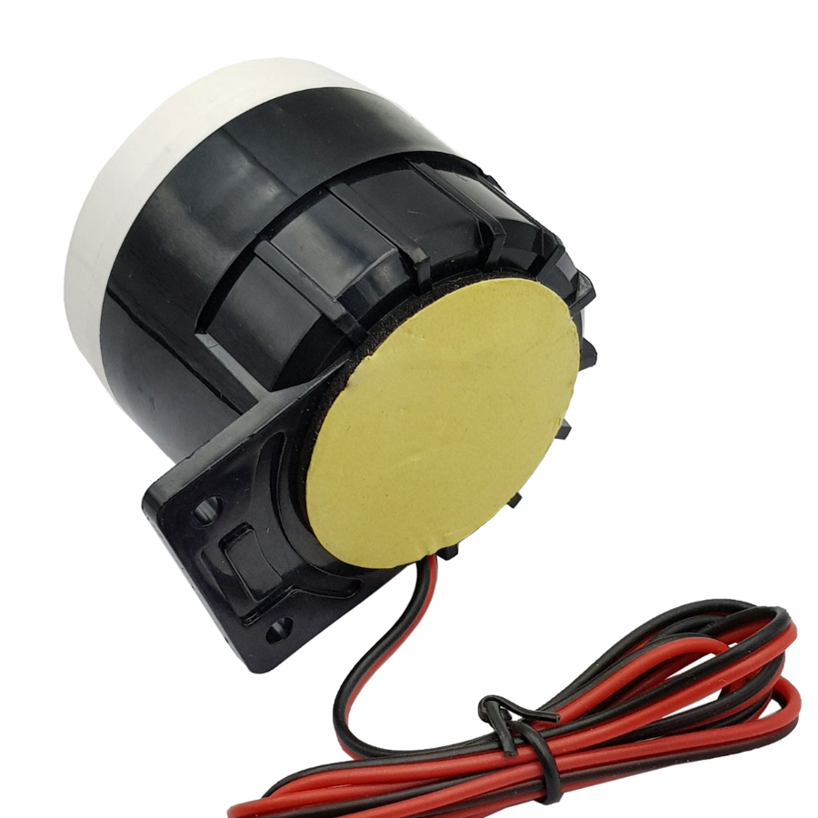 Còi hú báo động 12V chống trộm báo cháy âm thanh 120db giá rẻ LAZICO CH12