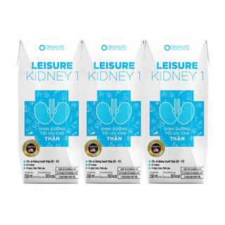 Thực phẩm dinh dưỡng y học Leisure kidney 1,2 250ml x 30H (dinh dưỡng tối ưu cho thận)