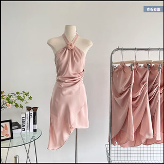 [Có ảnh thật]Đầm thiết kế-Vải phi lụa-Dự tiệc sang trọng