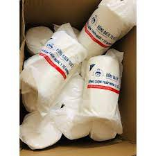 Bông bạch tuyết Cuộn 1kg Bông Nguyên Quận Chưa Cắt Hàng Cao Cấp Dùng Trong Spa