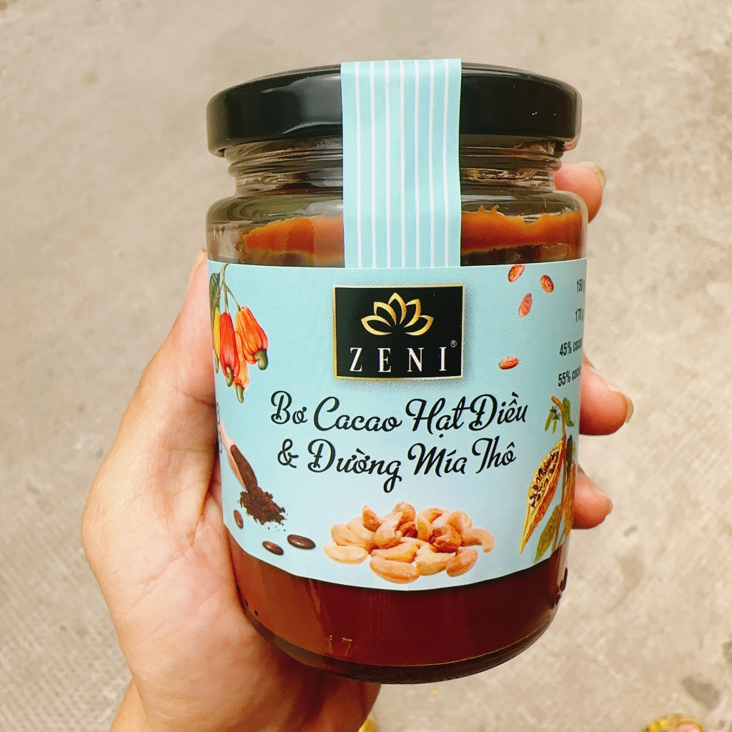 BƠ CACAO HẠT ĐIỀU ĐƯỜNG NOOM