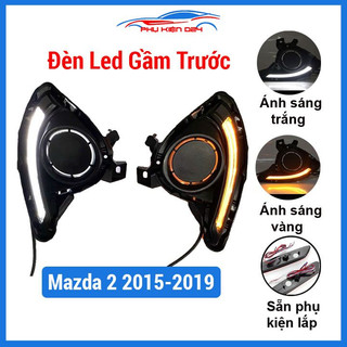 Đèn led gầm trước mazda 2 2015-2016-2017-2018-2019 2 chế độ