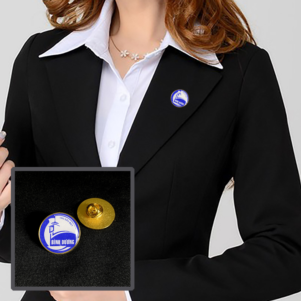 Trâm cài áo kim loại Logo các Tỉnh, Thành phố Việt Nam