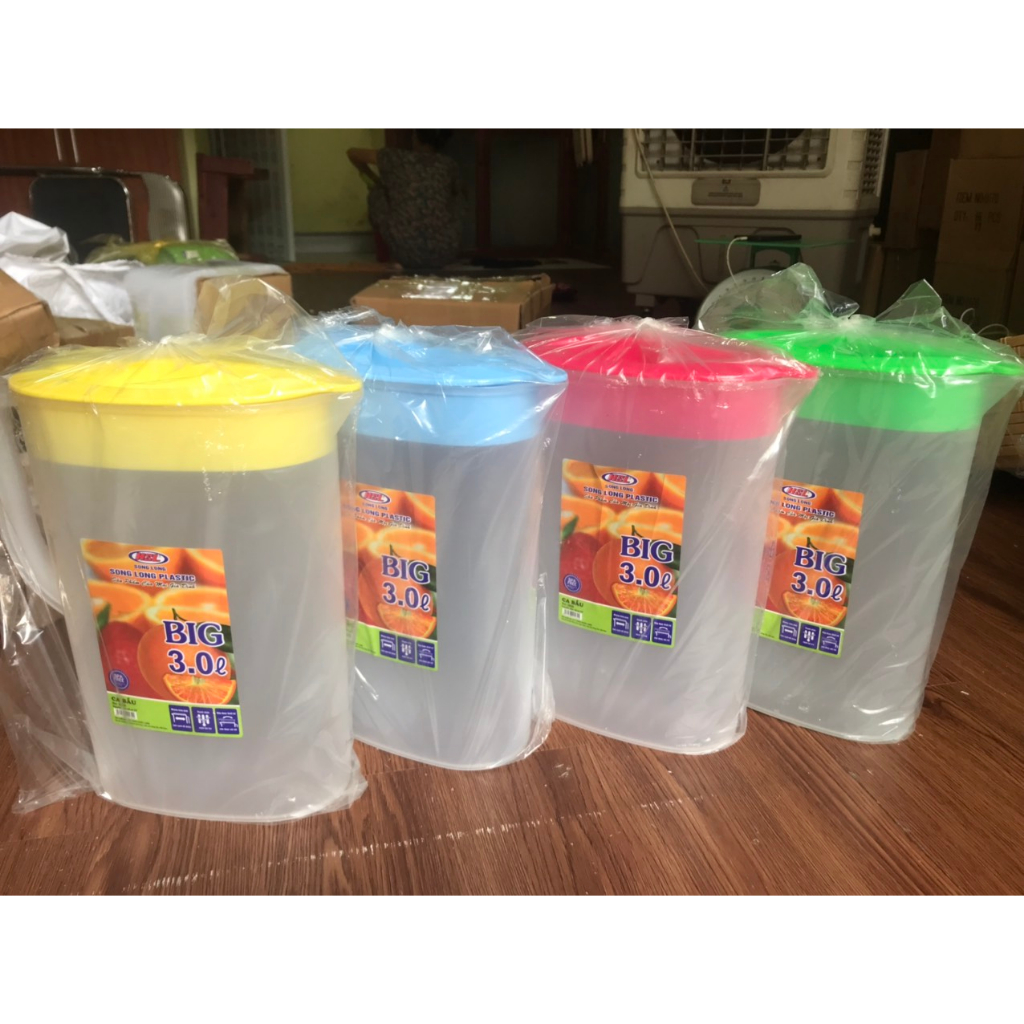 Ca đựng nước 3 lít Song Long hàng dày