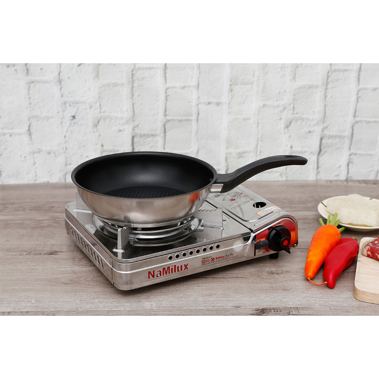 Chảo chống dính fivestar 20cm - CHẢO FIVESTAR 3 ĐÁY