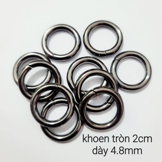 Khoen tròn đóng, khoen tròn mở các loại