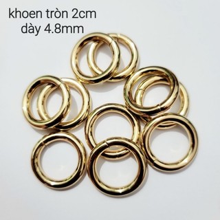 Khoen tròn đóng, khoen tròn mở các loại