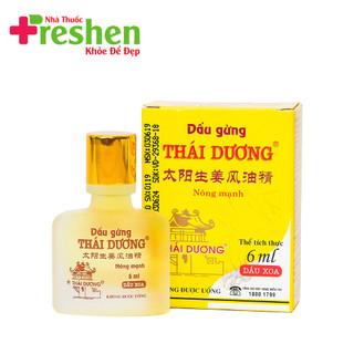 Dầu Gừng Thái Dương 6ml
