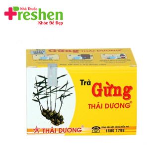 GINGER TEA TRÀ GỪNG THÁI DƯƠNG 10 gói