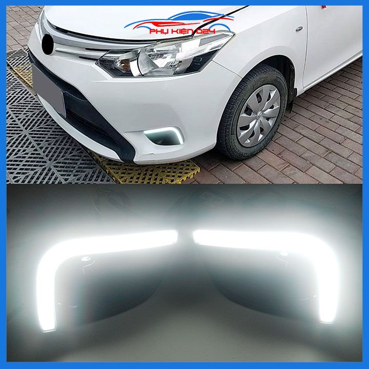 Đèn Led gầm trước Vios 2014-2015-2016-2017-2018 2 chế độ