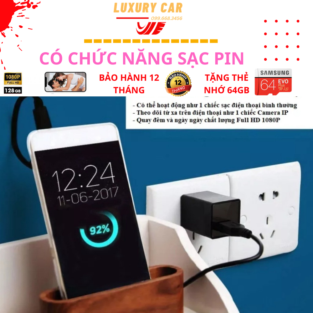 Camera mini chất lượng video 1080HD sắc nét dễ sử dụng có wifi kết nối qua điện thoại .máy quay mini tặng thẻ nhớ 1024GB | BigBuy360 - bigbuy360.vn