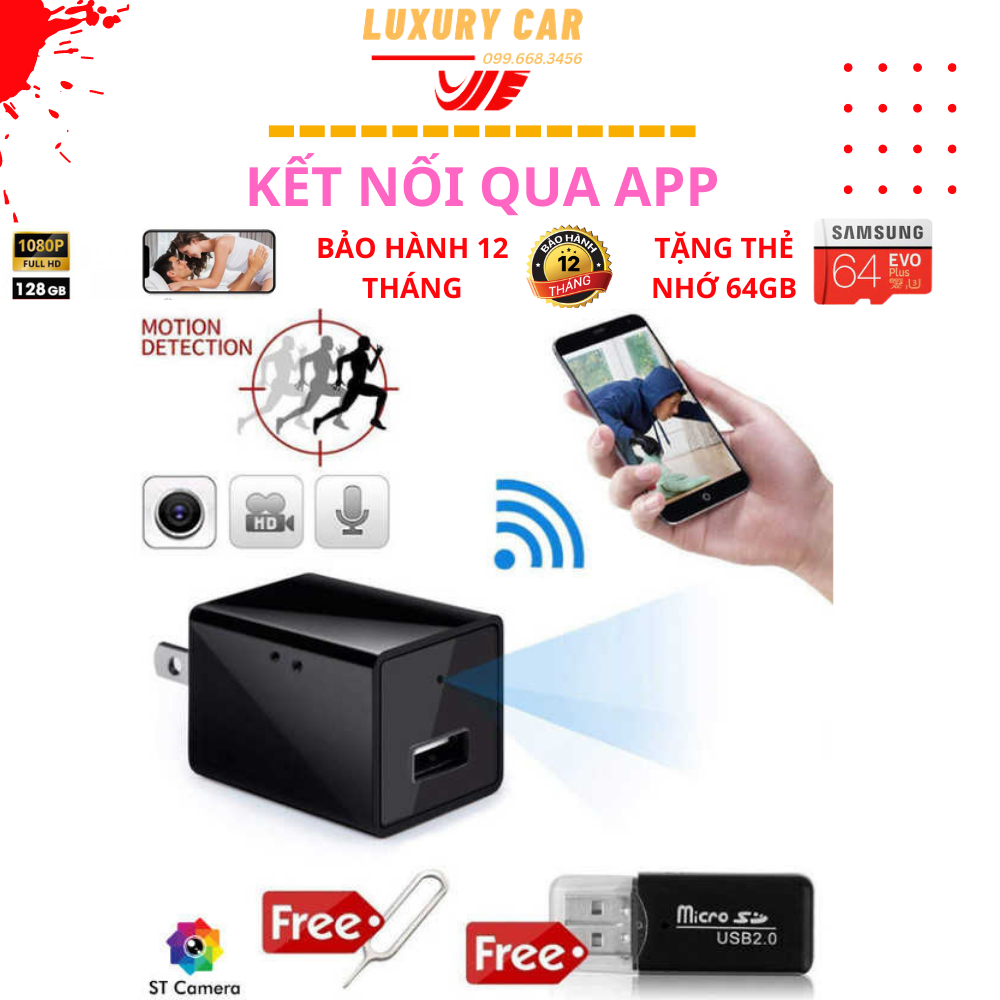 Camera mini chất lượng video 1080HD sắc nét dễ sử dụng có wifi kết nối qua điện thoại .máy quay mini tặng thẻ nhớ 1024GB | BigBuy360 - bigbuy360.vn