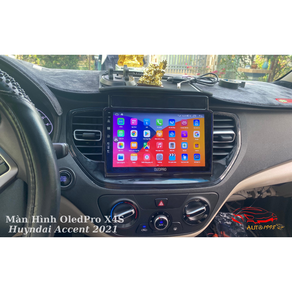 Màn Hình Android Ô Tô OLEDPRO X4S Tích Hợp Camera 360 Ram 4G Rom 32G Chip 8 Nhân - Màn Hình 9 inch 10 inch HD 720x1280P