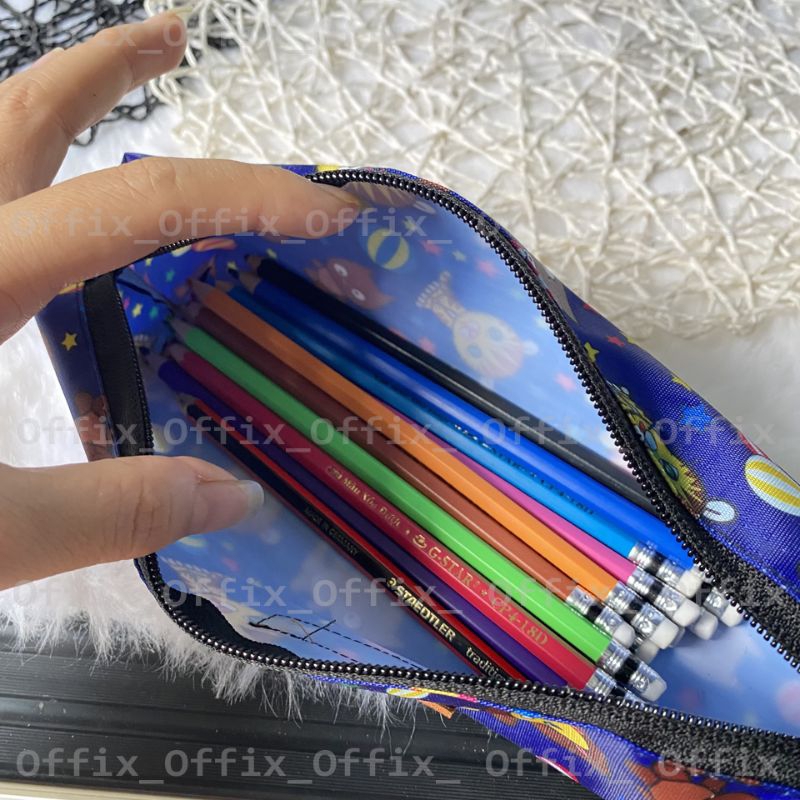 Túi đựng bút Offix . Vải dù dày chống thấm nước cao cấp
