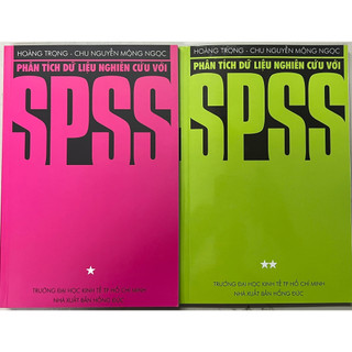 Sách - Combo Phân tích dữ liệu nghiên cứu với SPSS (2 tập)