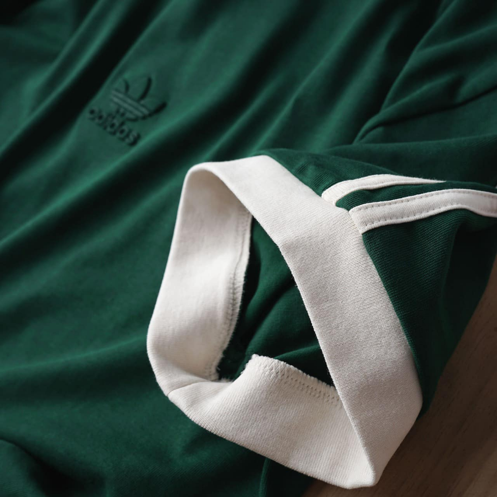 Áo Thun Adida.s Logo Ép Nổi 3D Chất Vải Cotton 2C Co Giãn, Form Tay Lỡ Unisex Dành Cho Cả Nam Và Nữ