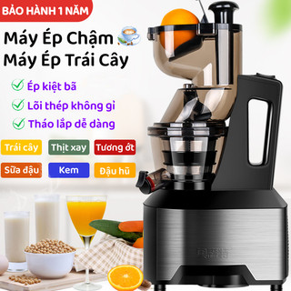 Máy ép chậm hoa quả, máy ép rau củ hoa quả, máy ép chậm trái cây - bảo hành 12 tháng, hàng nhập khẩu chính hãng