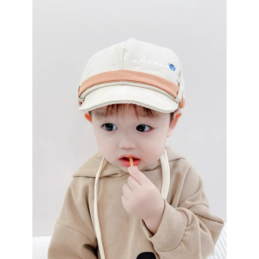 Mũ lưỡi trai cho bé trai bé gái 1-3 tuổi có đai ShinHome Baby