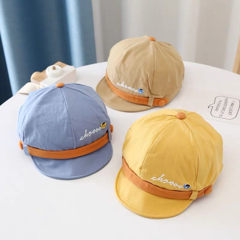 Mũ lưỡi trai cho bé trai bé gái 1-3 tuổi có đai ShinHome Baby