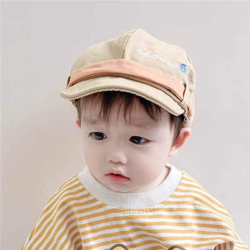 Mũ lưỡi trai cho bé trai bé gái 1-3 tuổi có đai ShinHome Baby