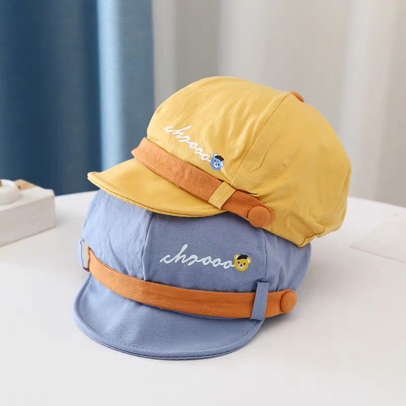 Mũ lưỡi trai cho bé trai bé gái 1-3 tuổi có đai ShinHome Baby