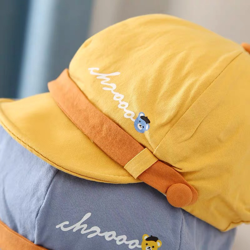 Mũ lưỡi trai cho bé trai bé gái 1-3 tuổi có đai ShinHome Baby