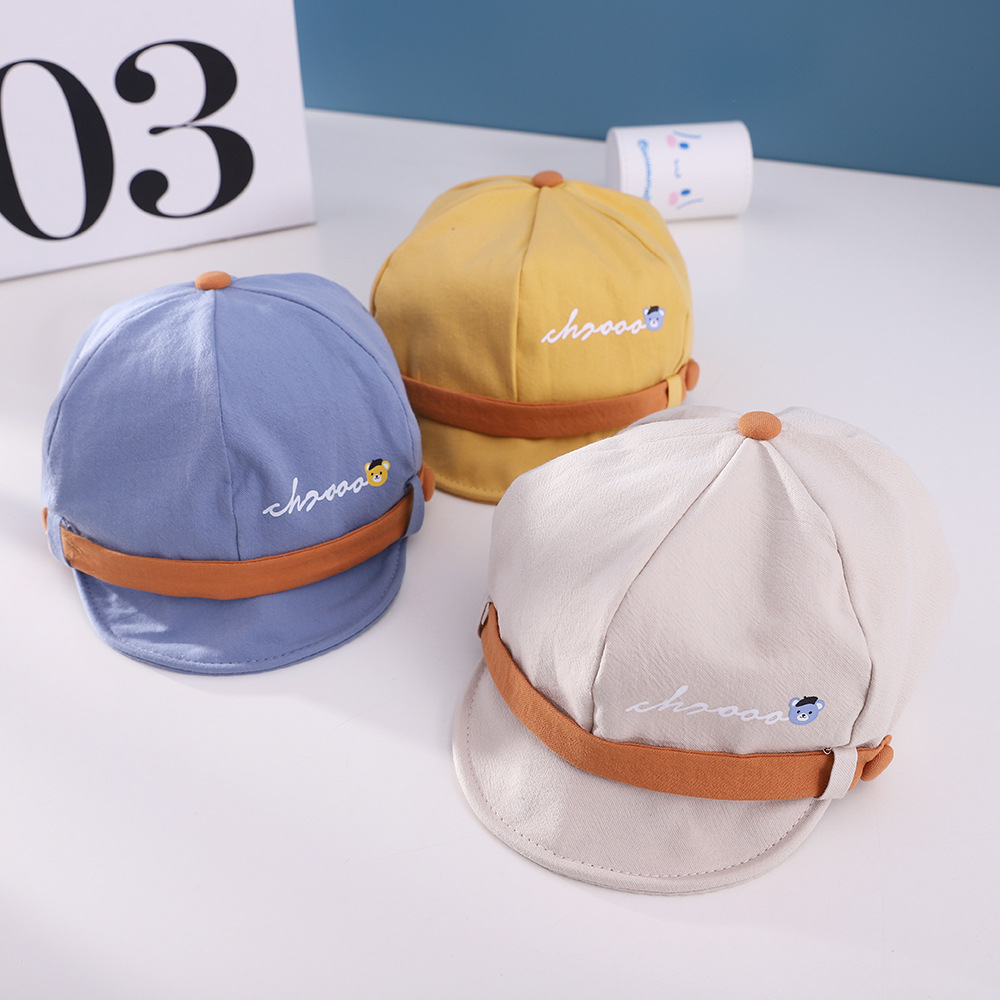 Mũ lưỡi trai cho bé trai bé gái 1-3 tuổi có đai ShinHome Baby