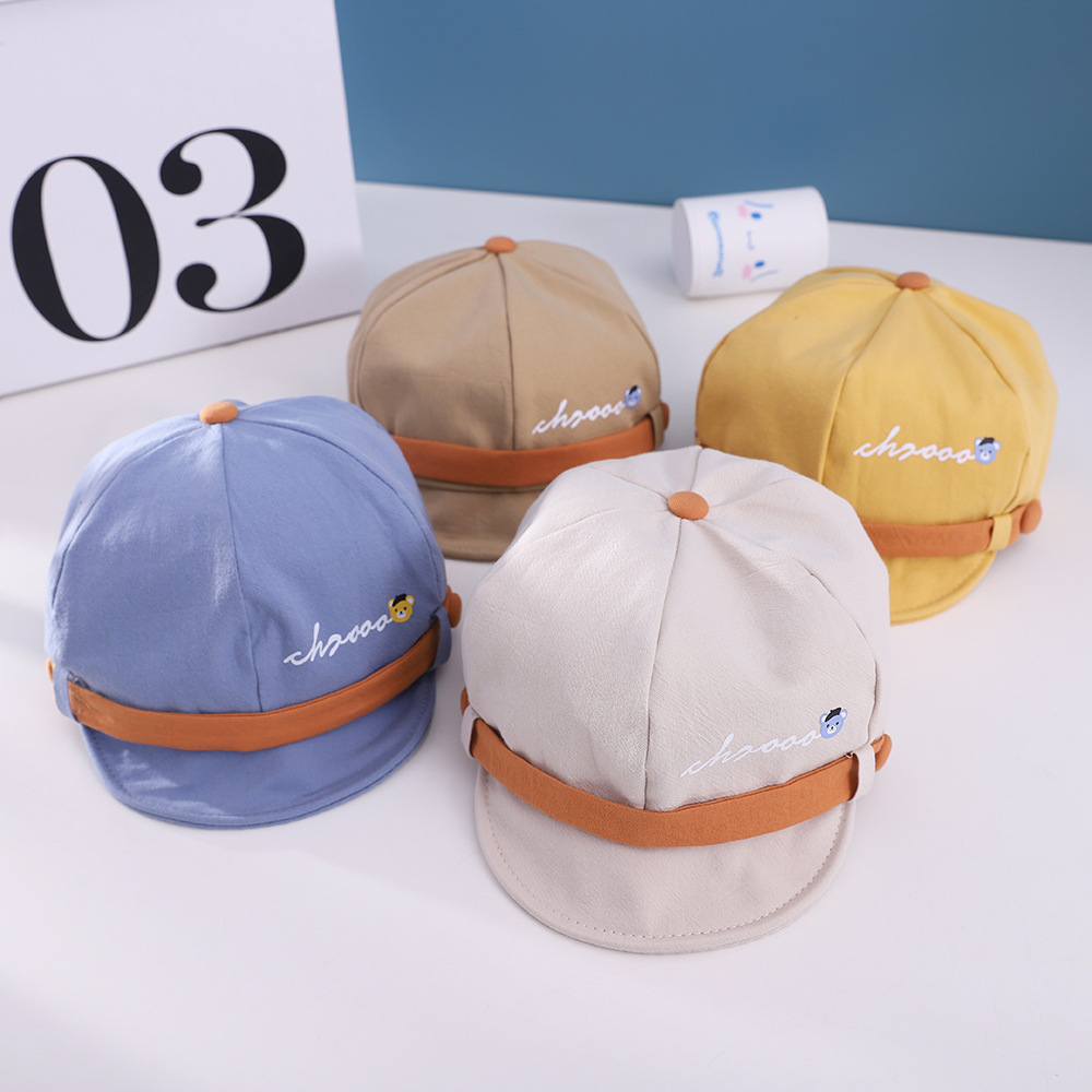 Mũ lưỡi trai cho bé trai bé gái 1-3 tuổi có đai ShinHome Baby