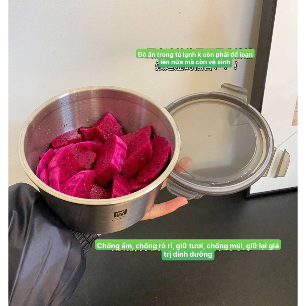 Set 2 âu Inox của hãng Zwilling, hàng Đức