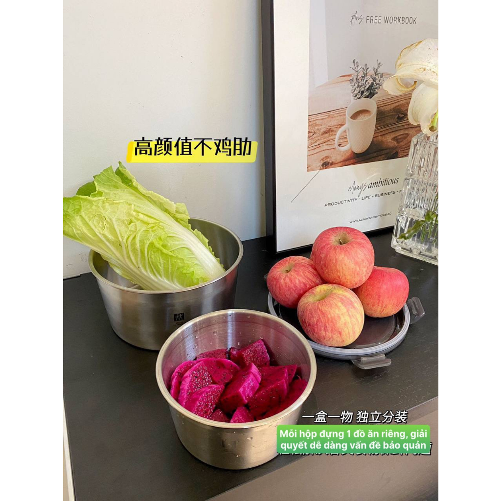 Set 2 âu Inox của hãng Zwilling, hàng Đức