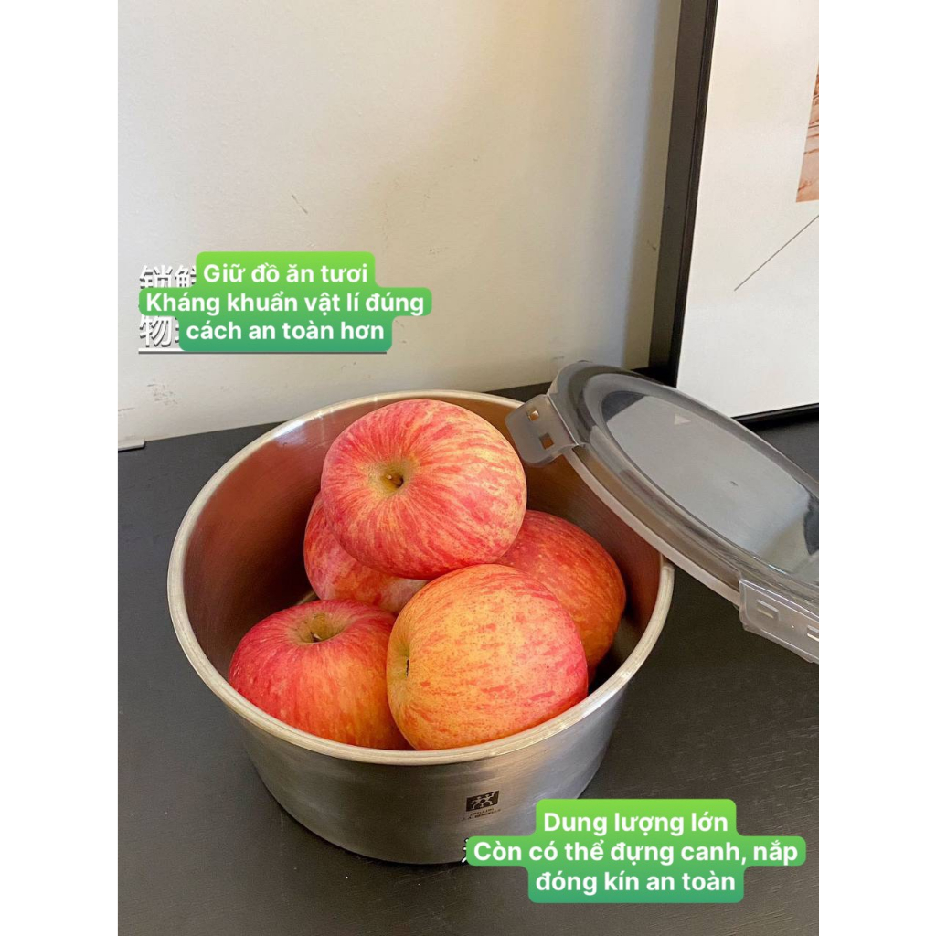 Set 2 âu Inox của hãng Zwilling, hàng Đức