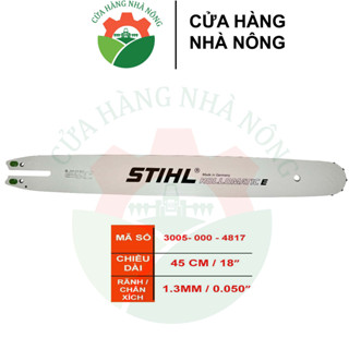  Lam máy cưa STIHL 18 in máy cưa MS 180   250 chân xích 1.3mm 3005 - 000 - 4817 chính hãng 