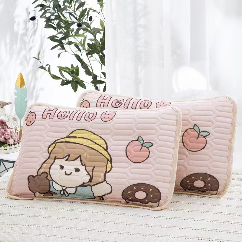 Gối điều hòa hình thú ngộ nghĩnh đáng yêu cho bé siêu xinh, kích thước 30x50 kèm ruột gối