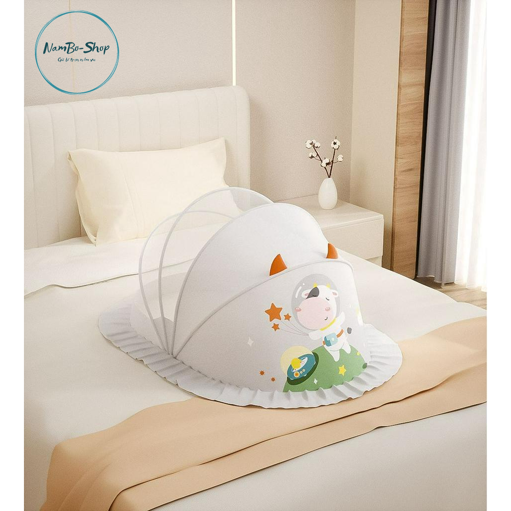 MÀN/ MÙNG CHỤP GẬP GỌN KILUTA HÌNH THÚ CHO BÉ - MÀN TO CHẮC CHẮN - HOẠ TIẾT MÈO, SƯ TỬ CỰC DỄ THƯƠNG...