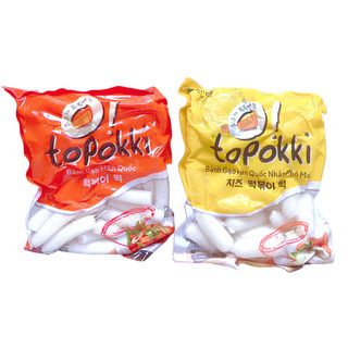 500g topokki truyền thống và 500g tokpokki nhân phô mai