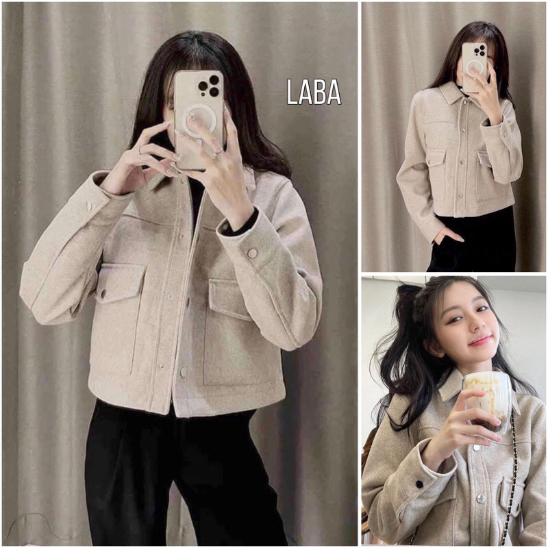 Áo Dạ Siêu Hot ZR 2 Lớp Dáng Ngắn Siêu Xinh Có Video Ảnh Thật
