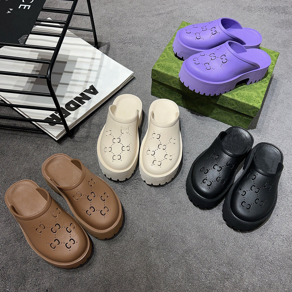 Dép sục cross độn đế 5cm hàng super full box