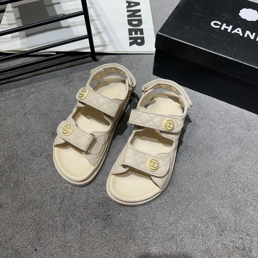 Sandal thể thao nữ quai dán ngang hàng super cao cấp