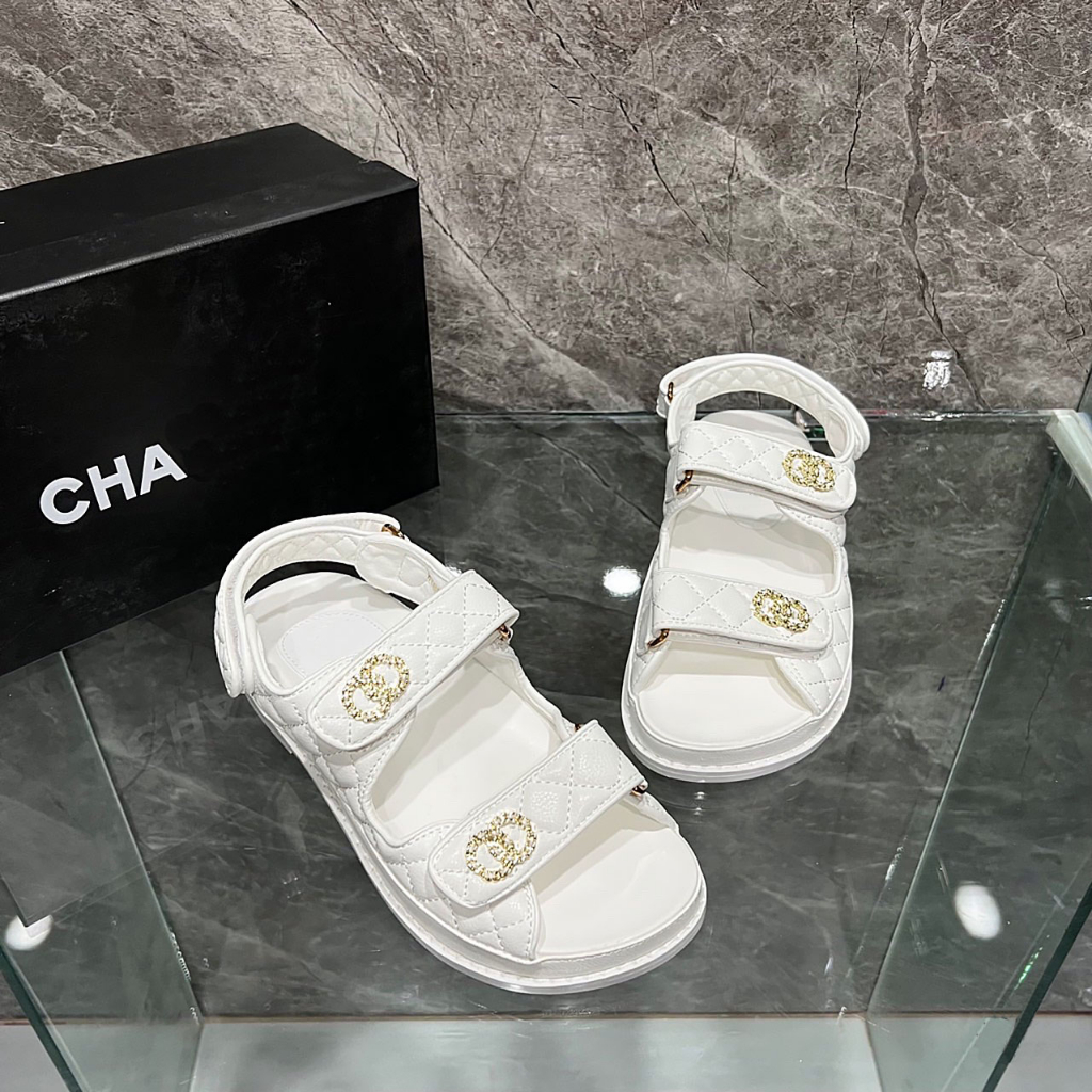 Sandal thể thao nữ quai dán ngang hàng super cao cấp