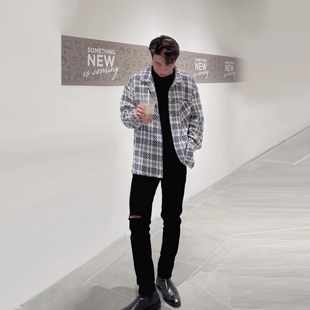 Áo khoác dạ HAPOX phong cách cá tính năng động phù hợp cho mặc đôi, mặc nhóm đi chơi dạo phố đơn giản