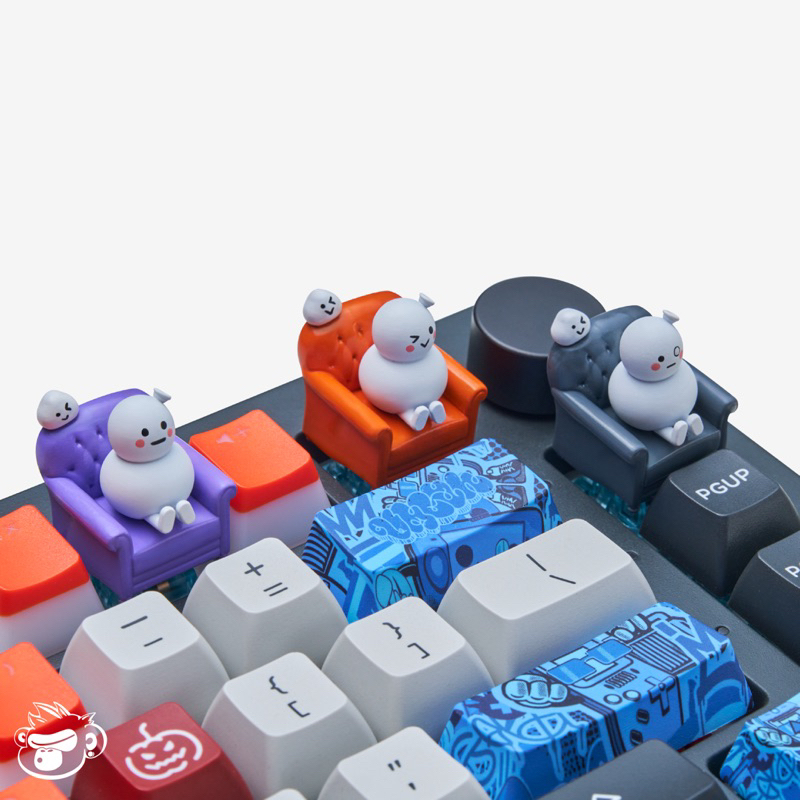 BoBo & CoCo keycap artisan | 3 màu