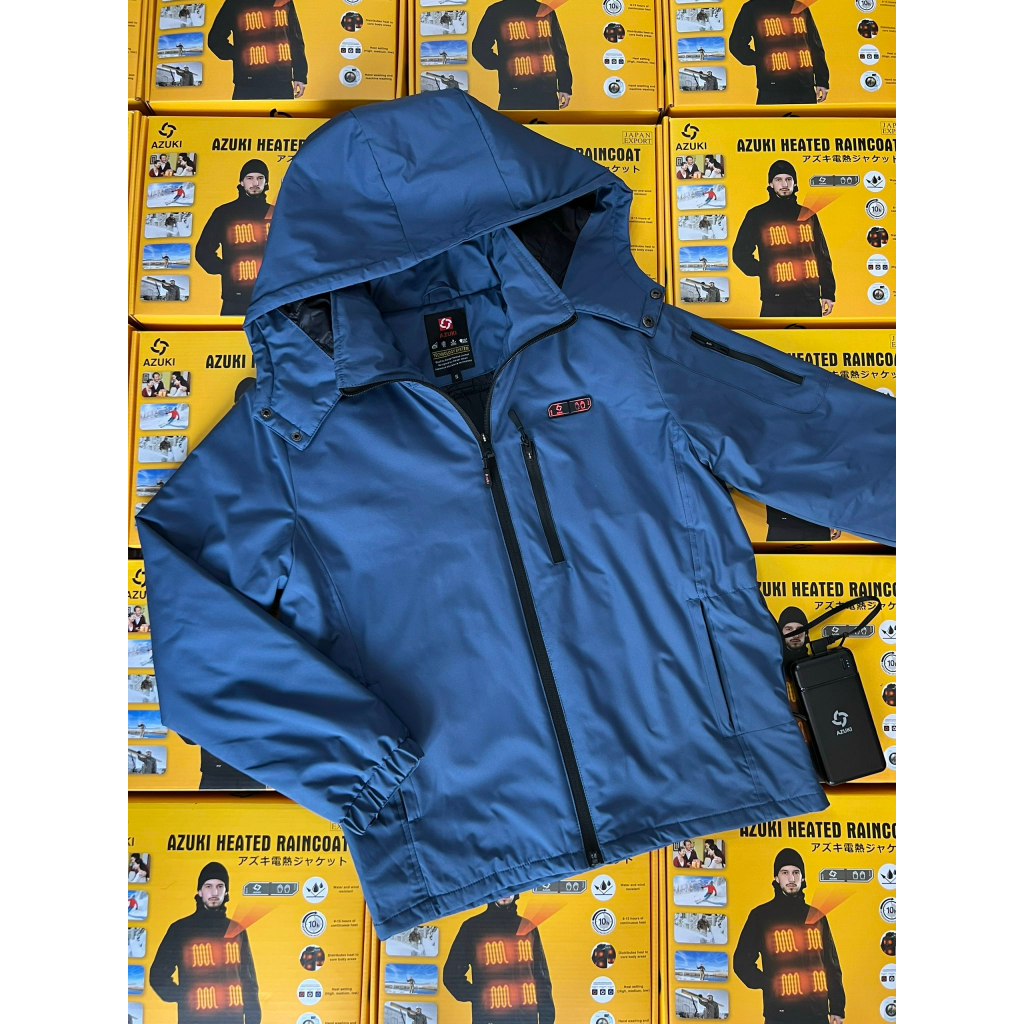 Áo Sưởi Ấm Azuki AZUKI R05 Chạy Bằng Pin Chất Lượng Cao Cấp  BH 12 Tháng chính hãng