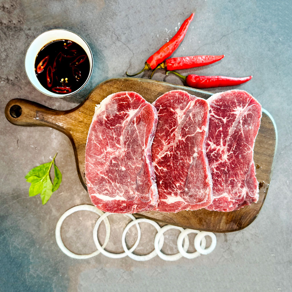 Lõi Vai Bò Mỹ, Lõi Thăn Vai Bò Mĩ Nguyên Liệu Bò Bít Tết Nướng BBQ