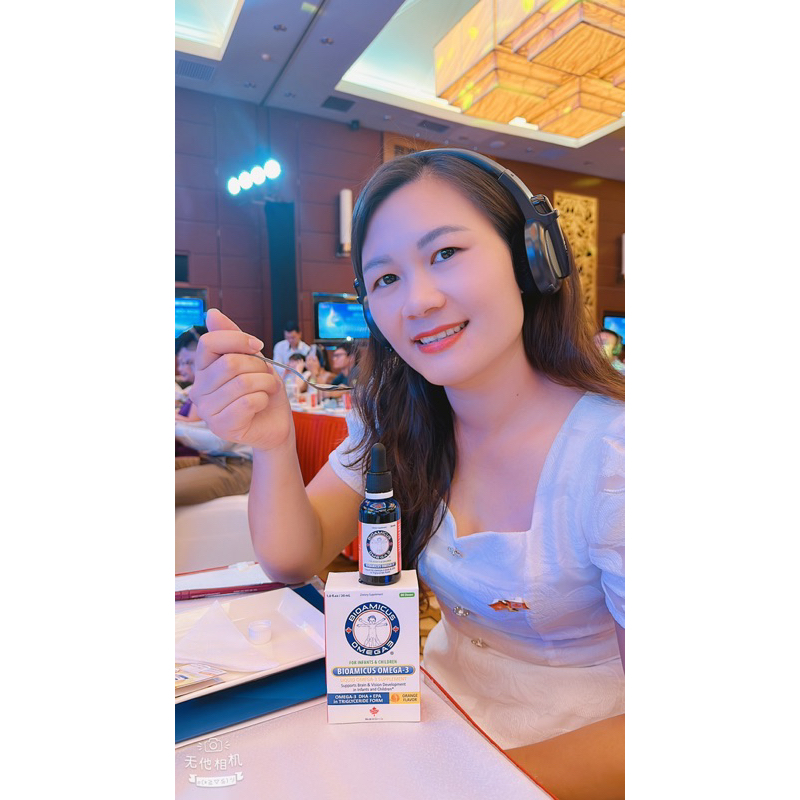 Bioamicus Omega 3 Tinh Khiết Không Tanh DHA cho trẻ sơ sinh Bổ sung dha cho bé giúp bé phát triển trí não Mắt sáng khỏe