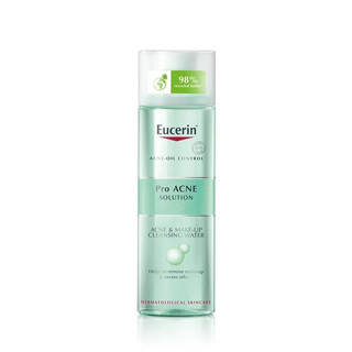 Combo Eucerin Làm Sạch Sâu Cho Da Mụn (Gel Rửa Mặt ProAcne 200ml & Tẩy Trang ProAcne Cleansing Water 200ml)