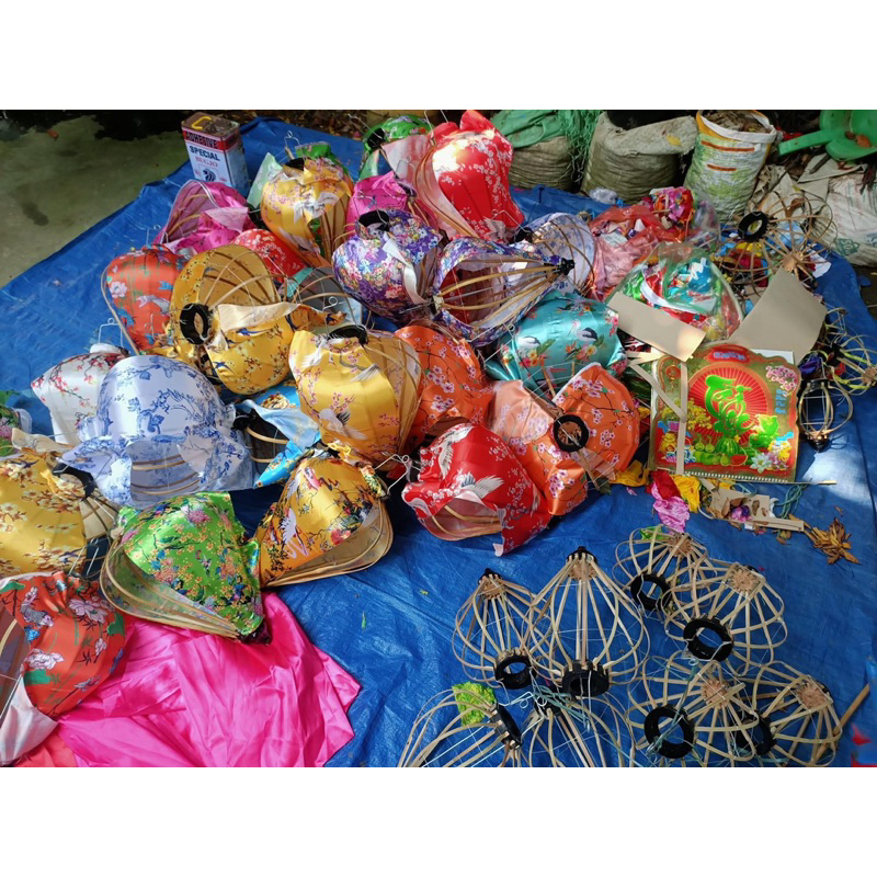 Lồng Đèn Hội An- Vải Hoa 35