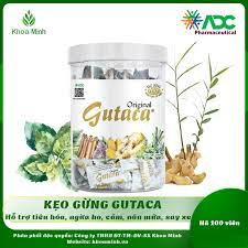 Kẹo Gừng GUTACA ORIGINAL - giúp giảm ho