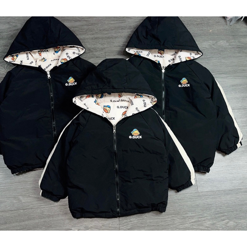 Áo khoác phao 2 mặt Duck