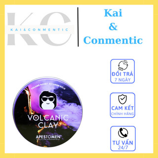 Sáp vuốt tóc nam không khô tóc Volcanic Clay, sáp vuốt tóc cao cấp